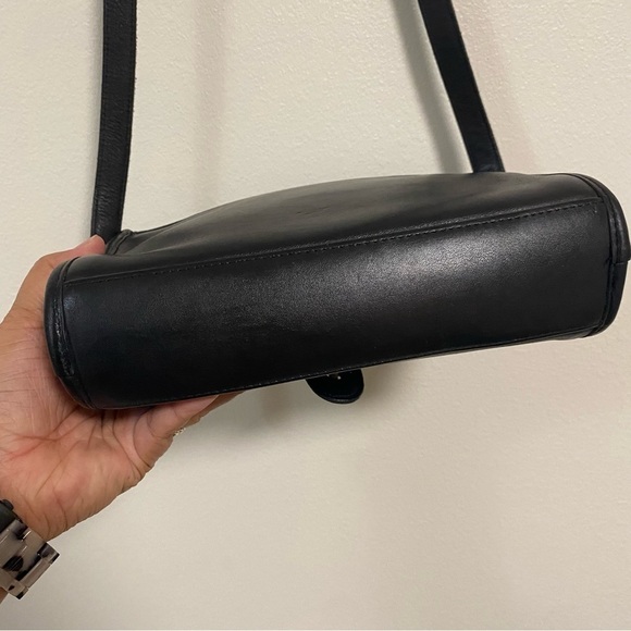 Coach Bag Black Vintage Devon Shoulder Bag- Restored - Picture 8 of 17